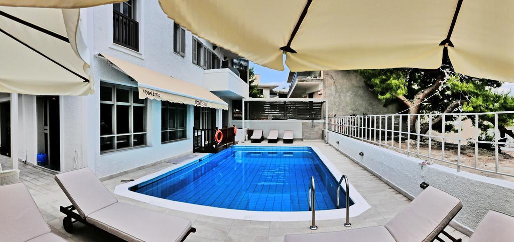 Erato Hotel Agia Marina  Eksteriør billede